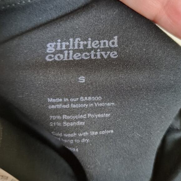 GIRLFRIEND COLLECTIVE Black Compressive High-Rise Legging Active Women's Small - Picture 5 of 5